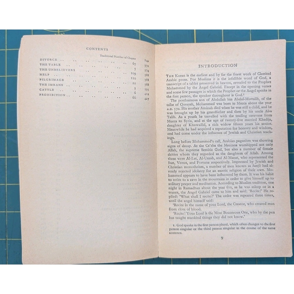 The Koran Paperback Religion Notes from Owner - Picture 6 of 11